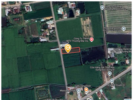 Bán đất 729m2m² ngang 6m giá 3.8 tỷ tại Xã Tân Mỹ Huyện Đức Hòa