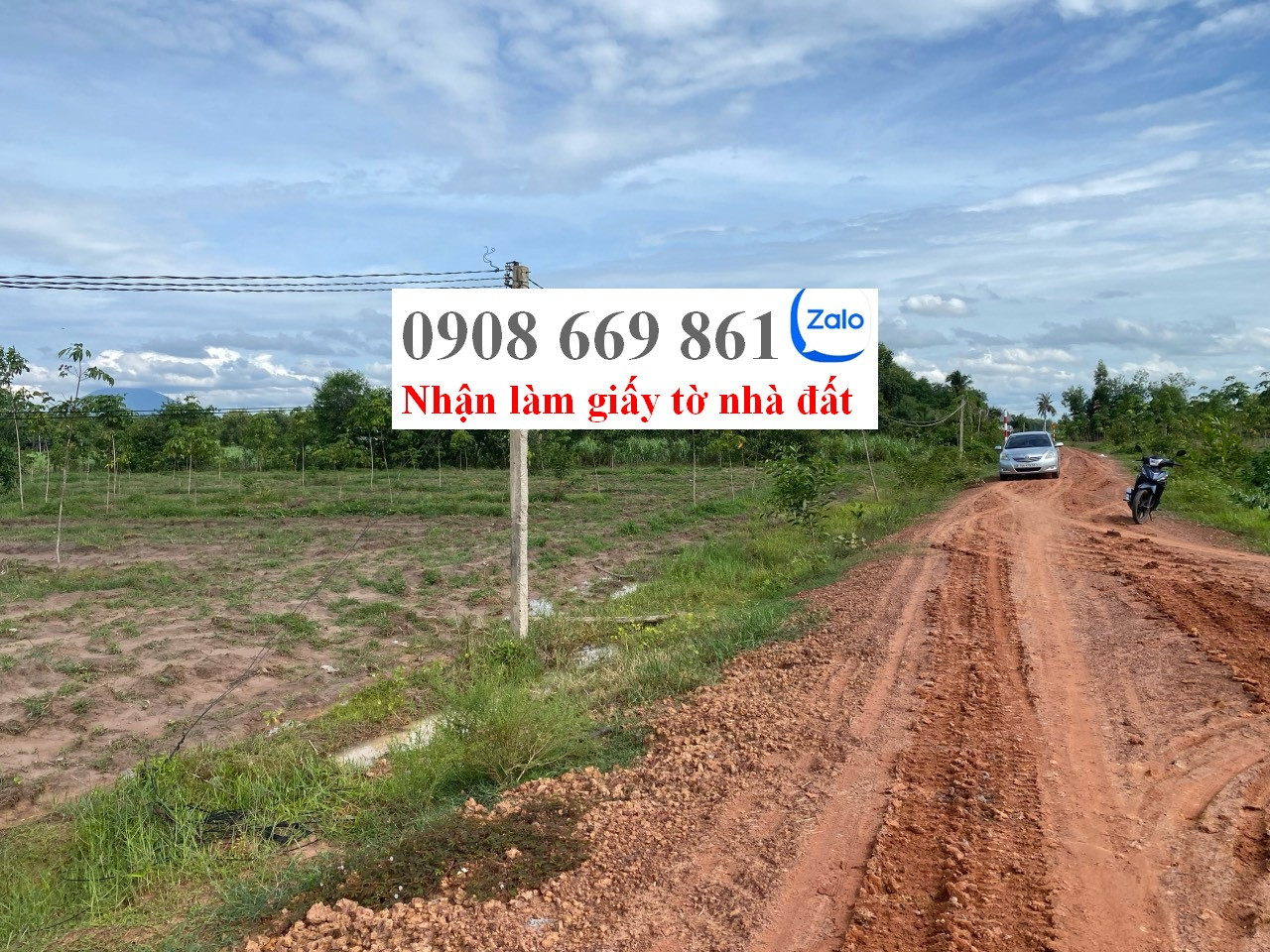 bán đất . DT 1,2 mẫu . phù hợp lên thổ . tân phong . tân biên