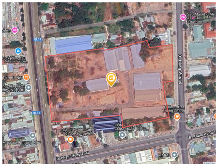 Bán đất 39798.9m² 450 tỷ tại Xã Tân Phước Thị xã Phú Mỹ