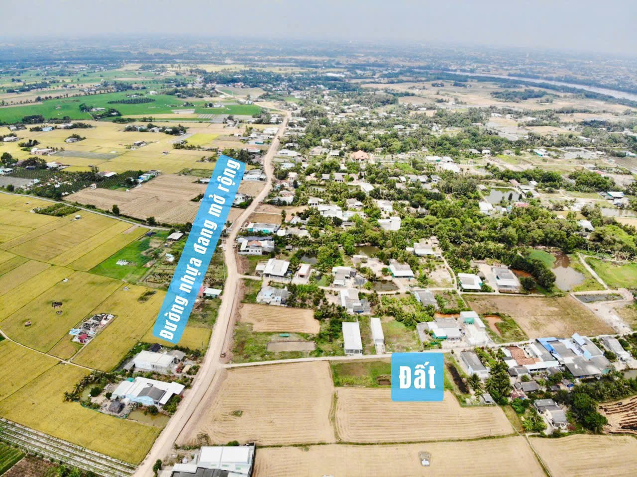 Bán đất 105m² 420 triệu tại Xã Tân Phước Tây Huyện Tân Trụ