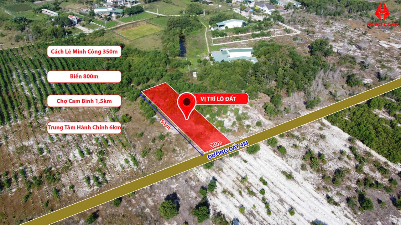 Bán đất lagi cách biển 800m