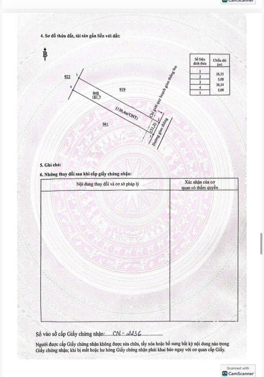 đất mặt tiền gần kcn tân quan giá chỉ 490tr có hỗ trợ bank dân cư đông đúc