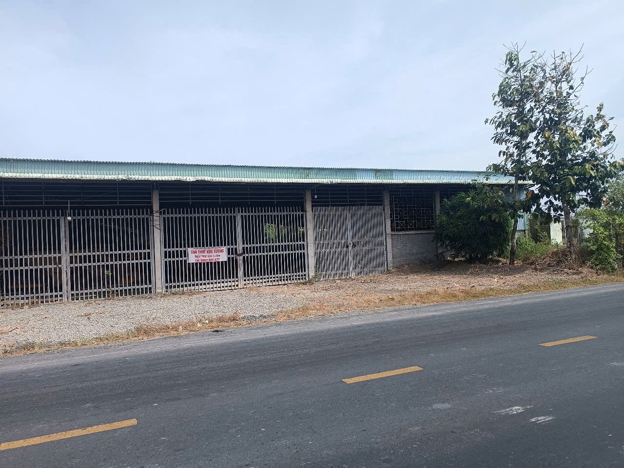 Bán kho xưởng mặt tiền đường Quảng Lộ Phụng Hiệp
