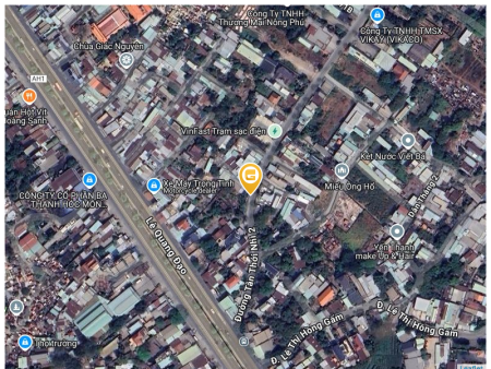 Bán đất 192.6m² 16 tỷ tại Xã Tân Thới Nhì Huyện Hóc Môn