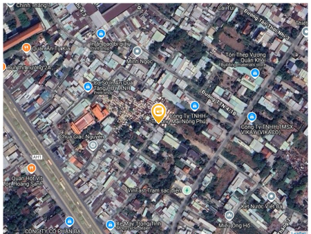 Bán đất 637m² 45 tỷ tại Xã Tân Thới Nhì Huyện Hóc Môn