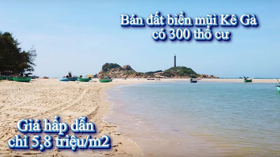 🏖 BÁN ĐẤT BIỂN KÊ GÀ – LA GI, BÌNH THUẬN – VỊ TRÍ VÀNG CHO ĐẦU TƯ DU LỊCH 24X43 CÓ 300 THỔ CƯ