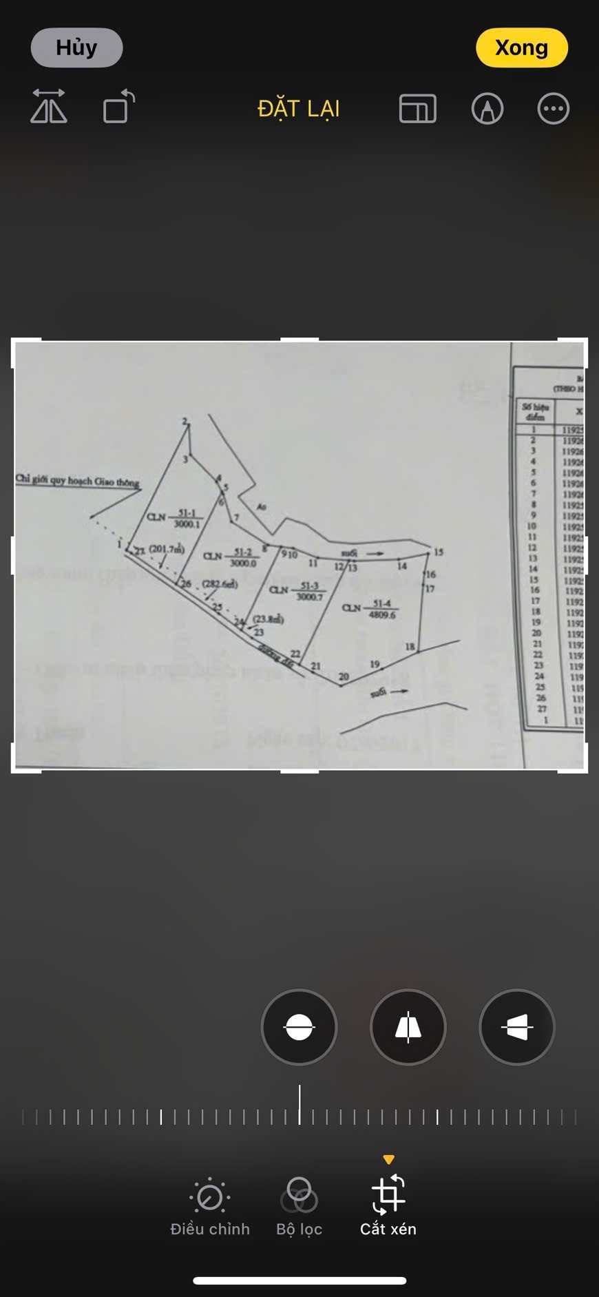 Bán đất 13810m² tại Xã Tân Tiến Thị xã La Gi