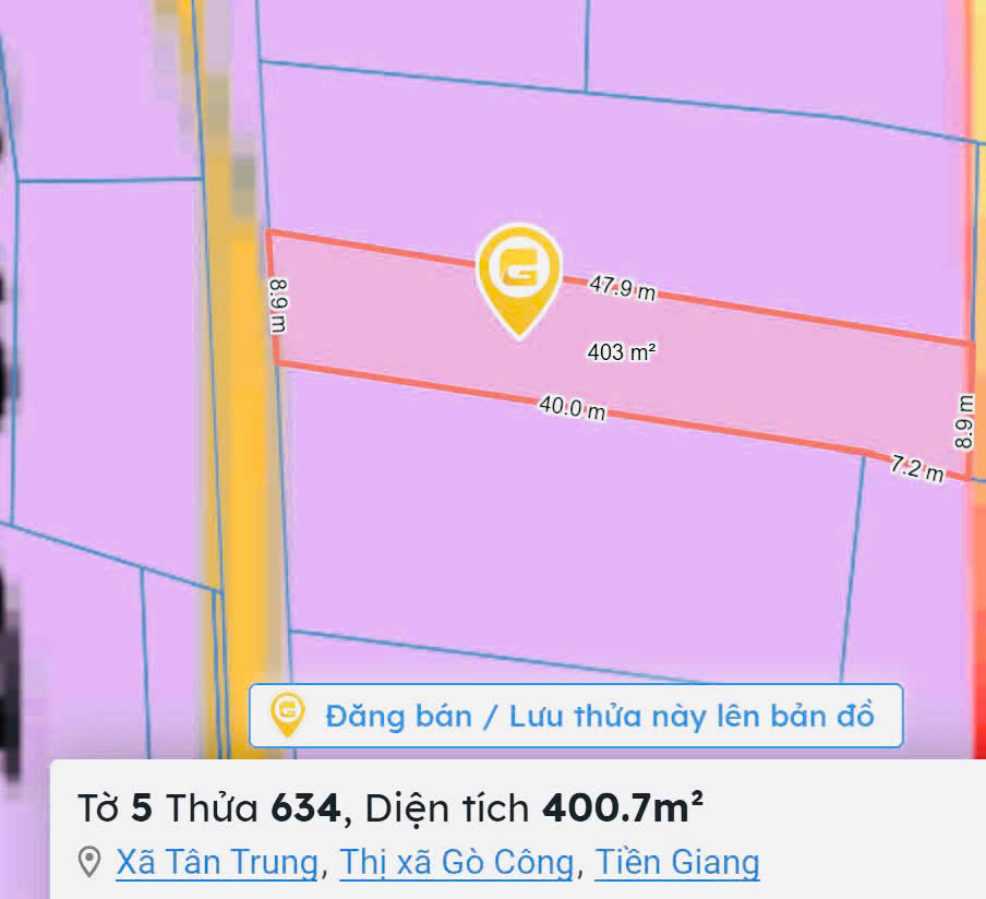 Đất full thổ cư đường nhựa Phường Sơn Qui