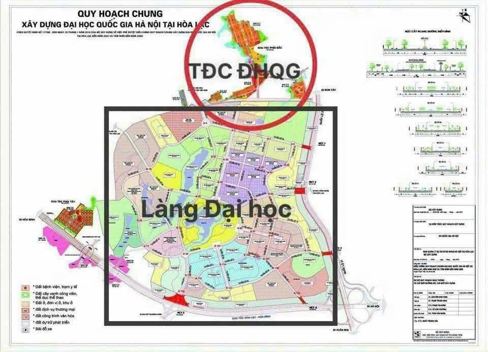 Cần bán 75m TĐC ĐHQG - Hòa lạc