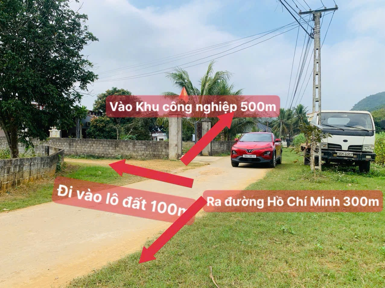 CẦN BÁN LÔ ĐẤT GẦN ĐƯỜNG HỒ CHÍ MINH, GẦN KCN THẠCH QUẢNG GIÁ 160 TRIỆU