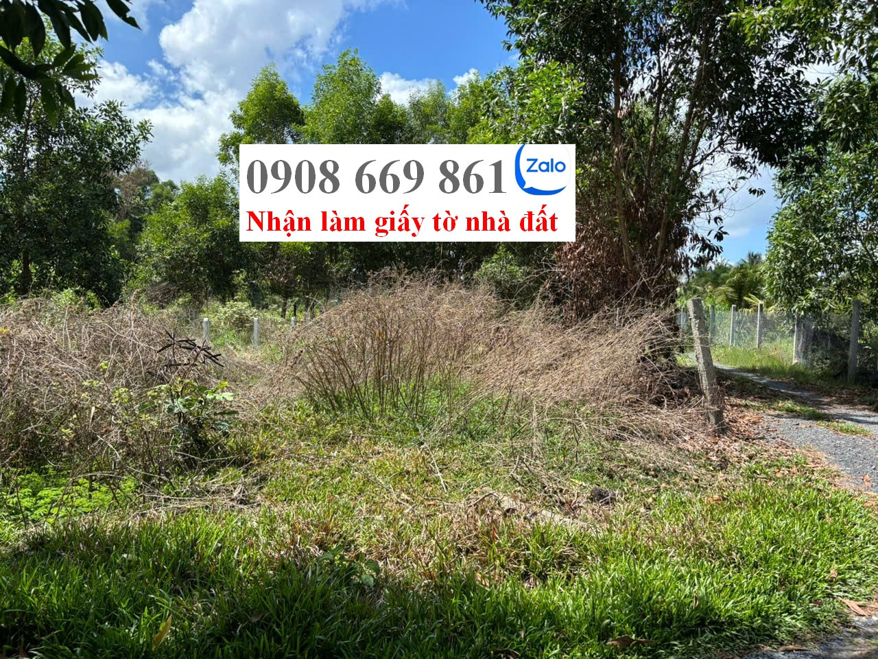 bán đất 2 MT . DT 248 m2 . xã thanh điền . châu thành