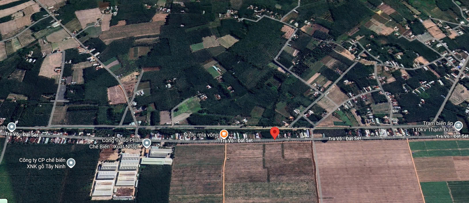 Bán đất tại Trà Võ - Đất Sét, Thạnh Đức, Gò Dầu, Tây Ninh, giá cực chất 1,7 tỷ, 321 m2