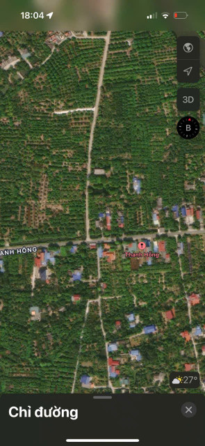 lô đất mặt đường trục chính xã Thanh Hồng, giao thông thuận lợi.