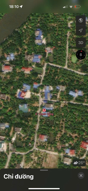 chuyển nhà có nhu cầu bán lô đất 125m2 tại xã Thanh Hồng, huyện Thanh Hà.