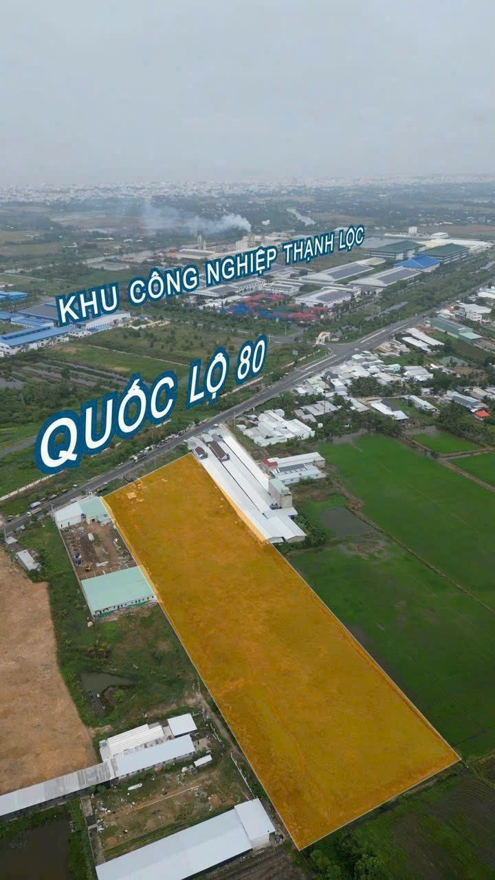 Bán đất 13228.4m² có sẵn 1000m² thổ cư ngang 60m giá 3.5 tỷ tại Xã Thạnh Lộc