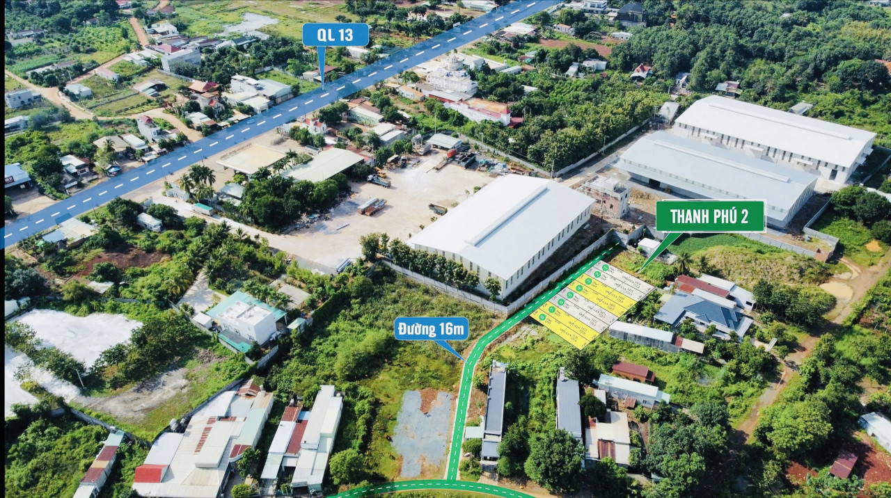 Bán đất 250m² 390 triệu tại Xã Thanh Phú Thị xã Bình Long