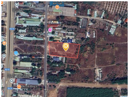 Bán đất 1000m² 180 triệu tại Xã Thành Tâm Thị xã Chơn Thành