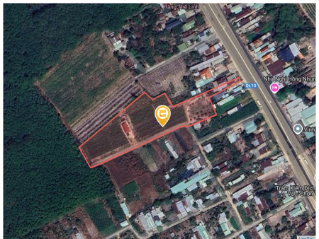 Bán đất 1000m² 180 triệu tại Xã Thành Tâm Thị xã Chơn Thành