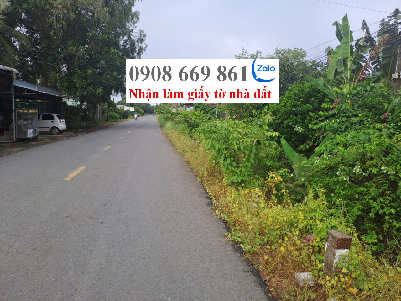 bán đất MT đường liên xã . xã thạnh tân . tp tây ninh