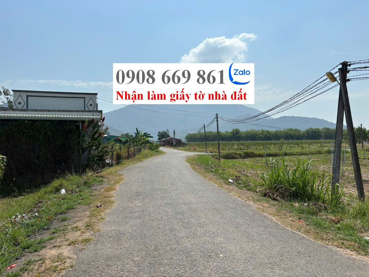 bán đất . DT 760 m2 . xã thạnh tân . tp tây ninh