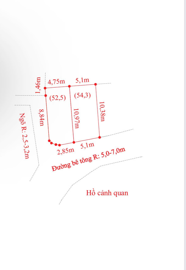 Bán đất 54m² 1.5 tỷ tại Xã Thiên Hương Huyện Thuỷ Nguyên. đường thôn 5m. liên hệ 0362558882