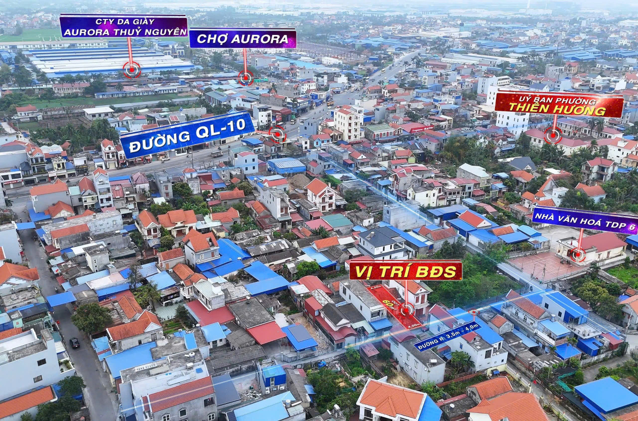 60m ngang 4 giá chỉ 1 tỷ xx tại xã thiên hương Thủy Nguyên Lh 0382341632 em Liên chuyên viên tư vấn