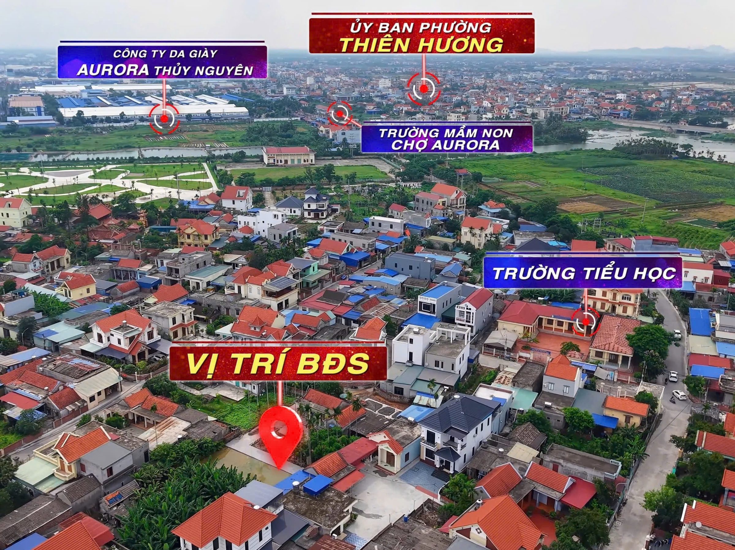 Bán Đất 56m² giá 980 triệu tại Thiên Hương Huyện Thuỷ Nguyên Hải Phòng.l/h:076.231.9990 e Thuý