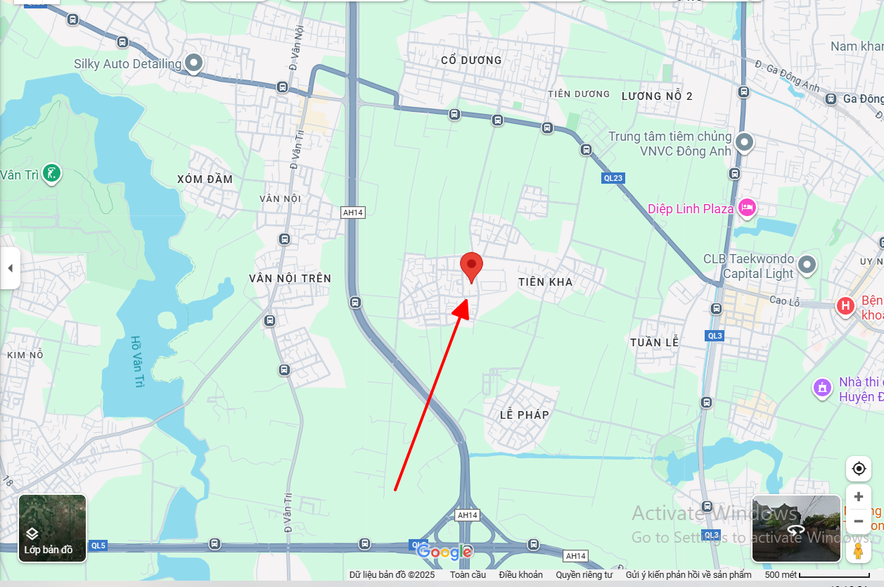 Bán 34,6m2 giá 2,6 tỷ đất Trung Oai Đông Anh