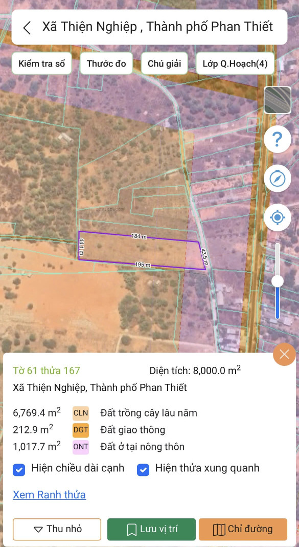 Bán 8000m2 trung tâm thiện nghiệp 7,8 tỷ
LH 0982482666