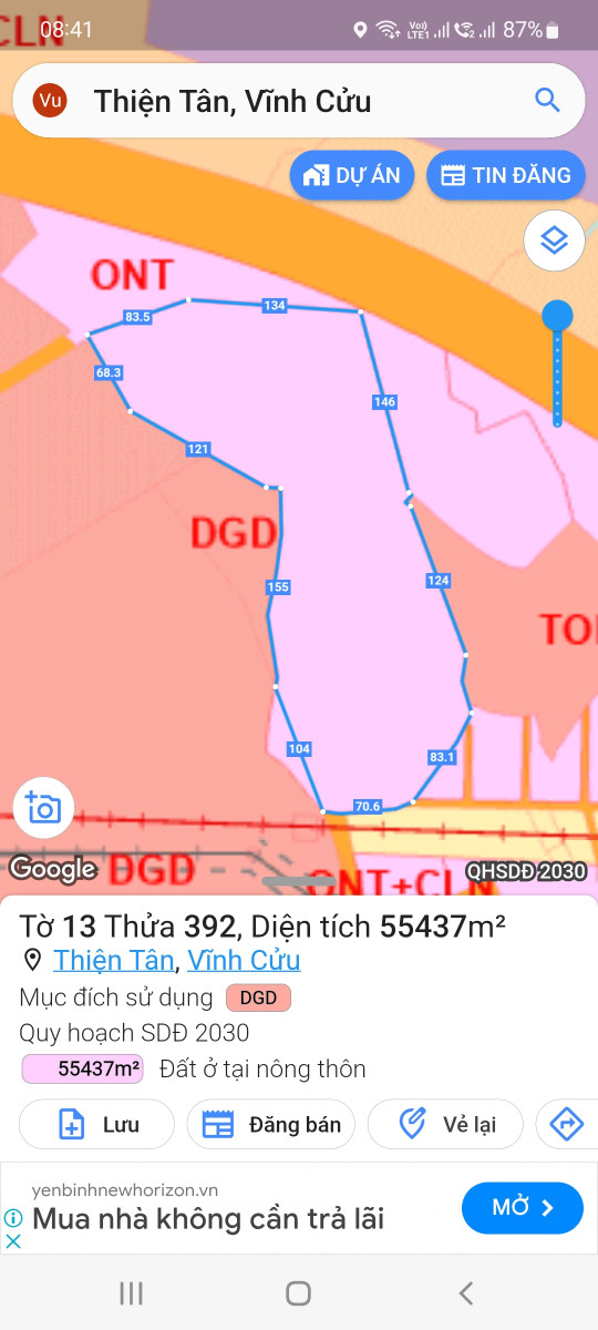 Nhà Đất Thiện Tân Vĩnh Cửu Đồng Nai