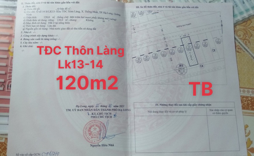 TĐC THÔN LÀNG