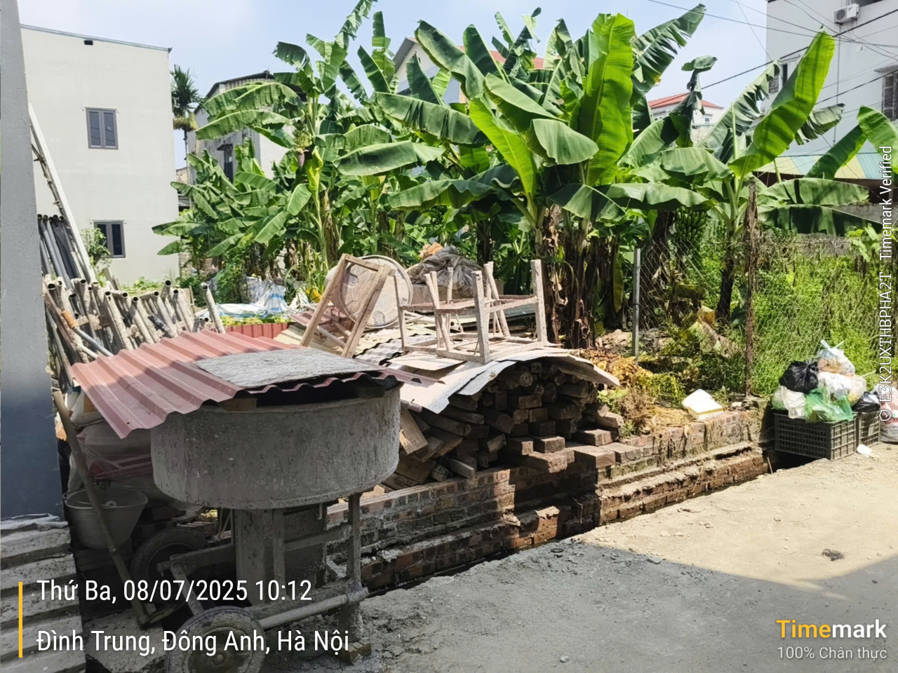 Bán 103,5m2 đất Đình Trung Thư Lâm đường ô tô sổ full thổ cư ngõ thông đẹp