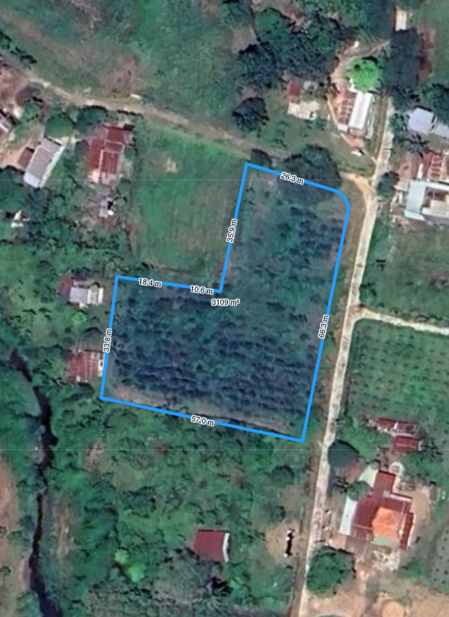 Bán đất 3109m² 9.65 tỷ tại Xã Thuận Hòa Huyện Hàm Thuận Bắc