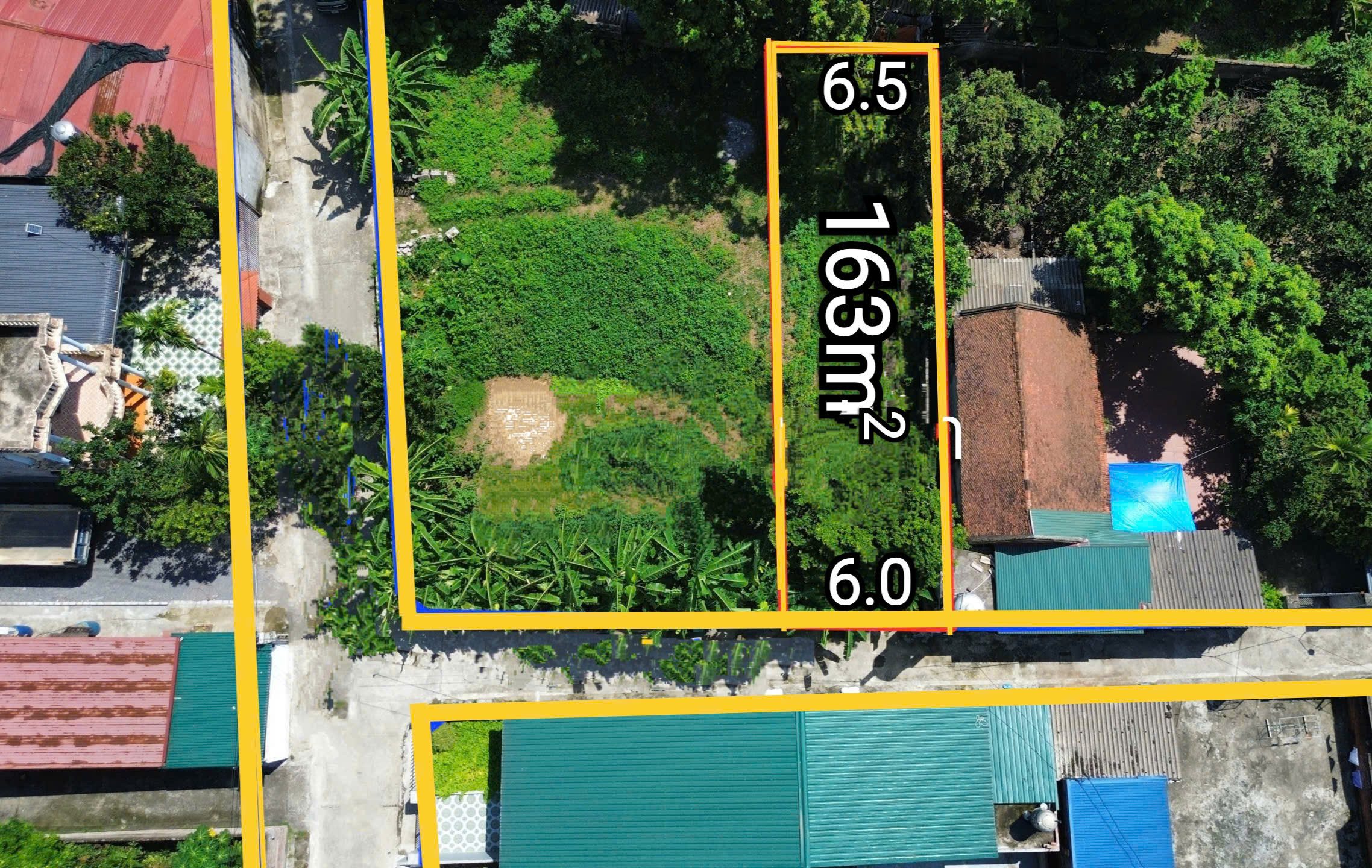 163m - 80m đất ở - mặt tiền 6.0m - ngay UB, trường học - chỉ hơn 2tỷ