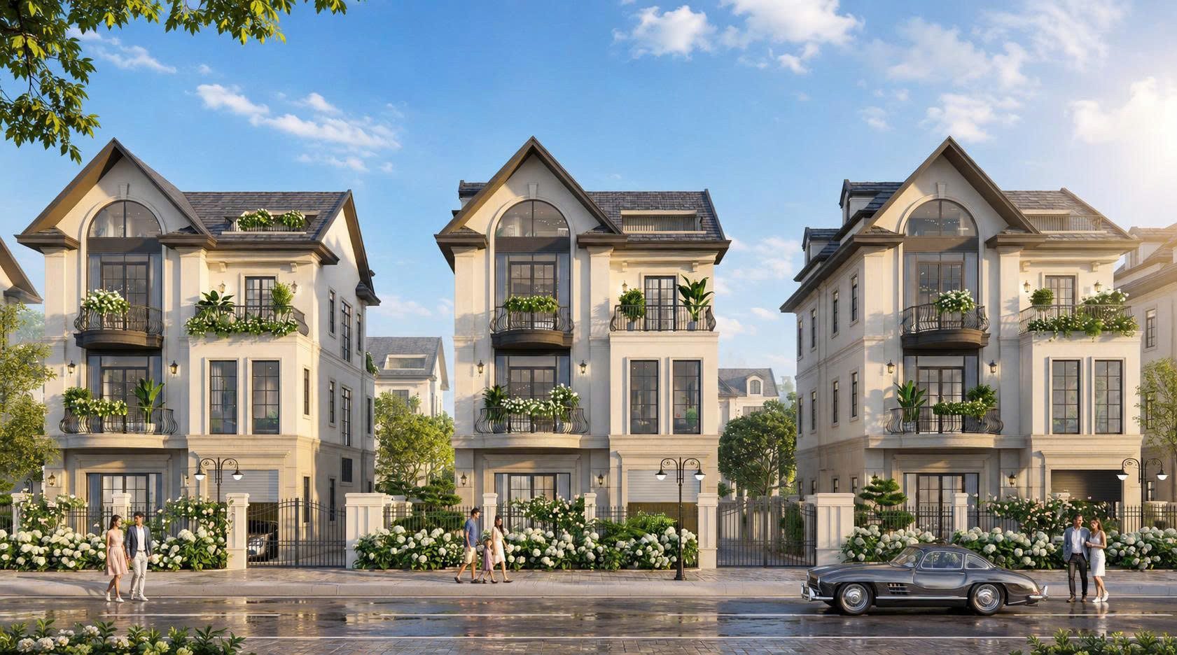 KIỆT TÁC KIẾN TRÚC CHÂU ÂU GIỮA LÒNG BẮC HÀ NỘI – PEARL RIVERA HÀ NỘI