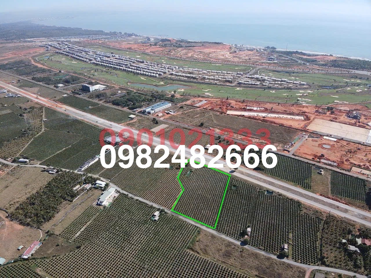 Bán 2000m2 gần Nova 3,3 tỷ. LH 0982.482.666