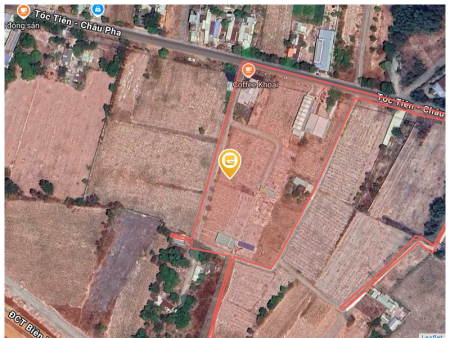 Bán đất 208m² 2.1 tỷ tại Xã Tóc Tiên Thị xã Phú Mỹ
