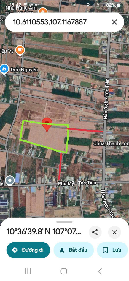 Bán 4.3ha có 300 thổ cư. Hắc Dịch _ Tóc tiên thích hợp lm Dự án