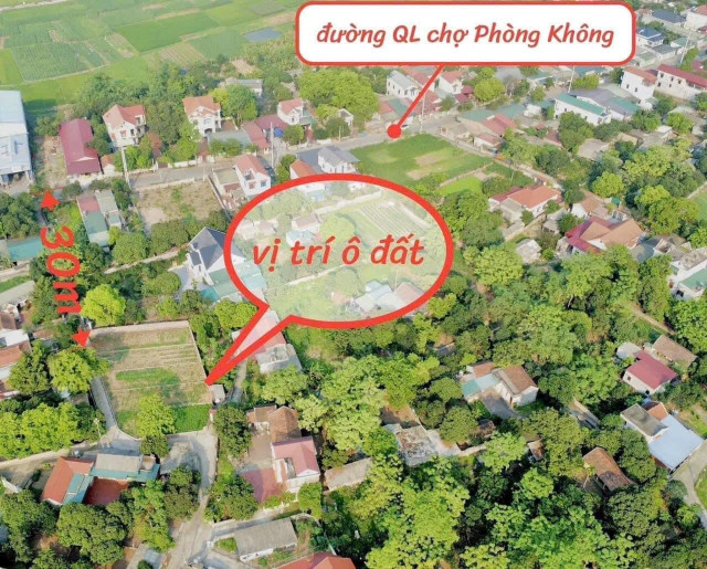 Bán đất 207m² 990 triệu tại Xã Tòng Bạt Huyện Ba Vì