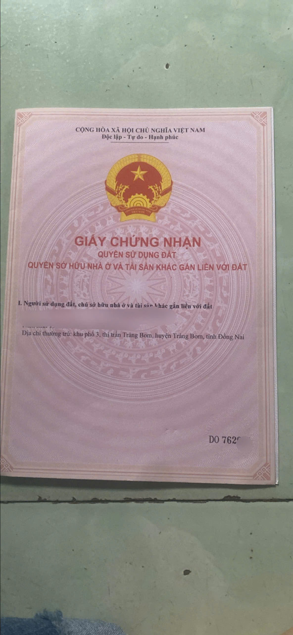 Bán đất trảng bom giá 880tr