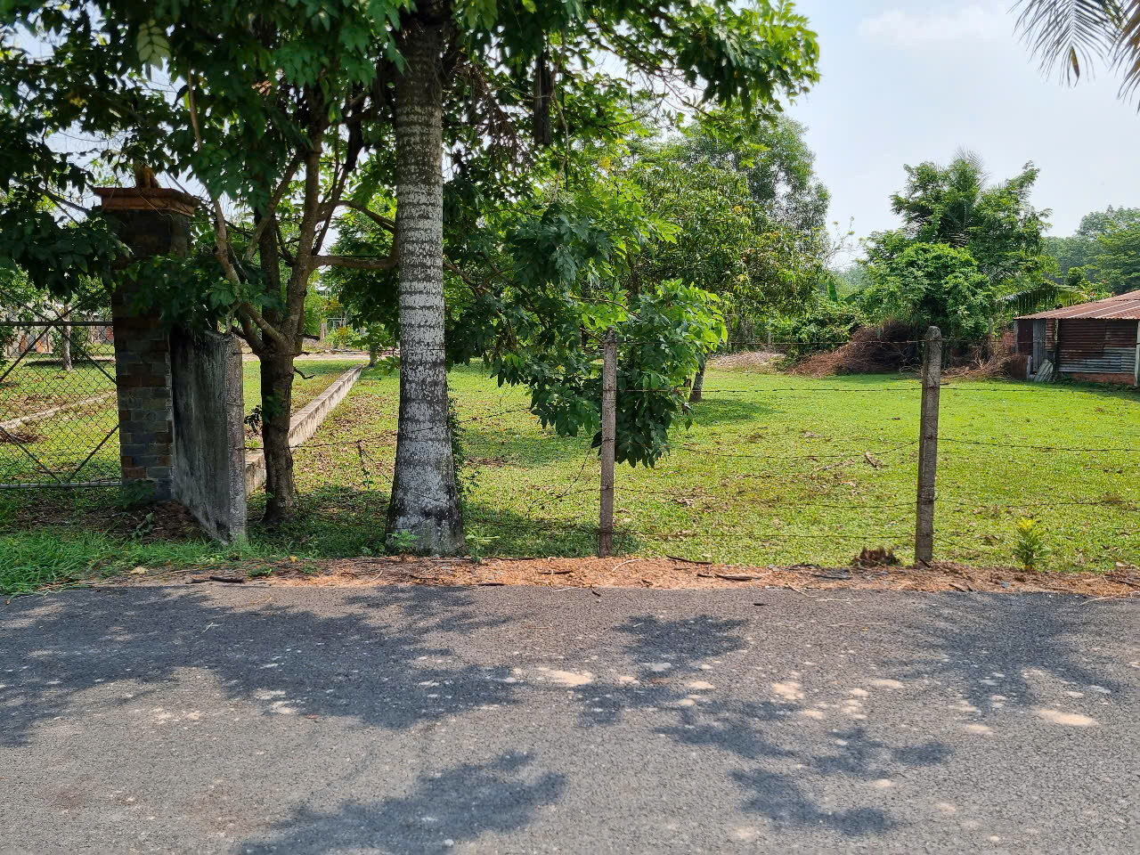(S598) Đất 1/ Trung Lập, đường nhựa, thông, dt 276m2, full thổ, đất ở hiện hữu, giá 1 tỷ 900