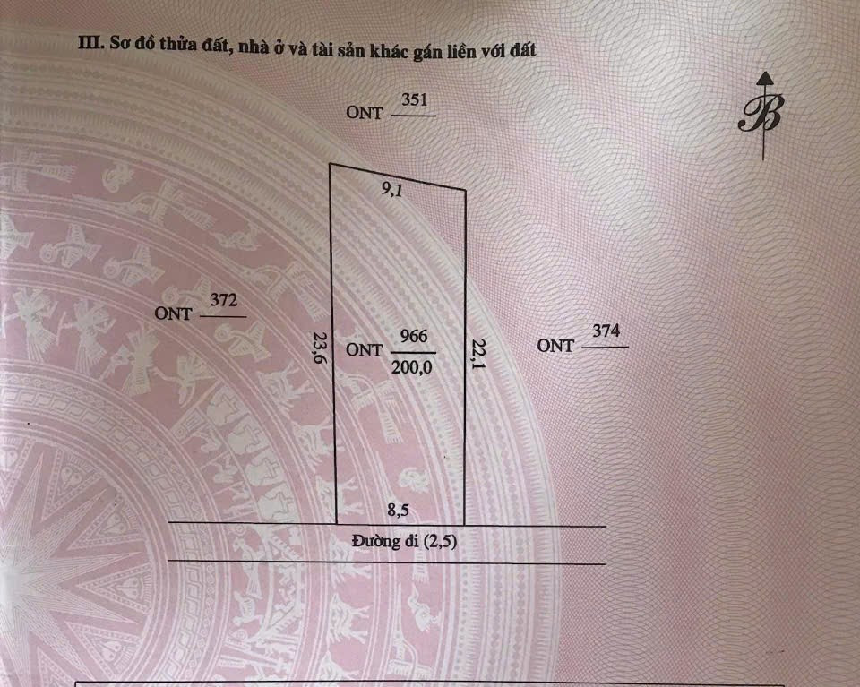 Đất Full thổ cư đẹp. Xã trường Giang .H nông cống