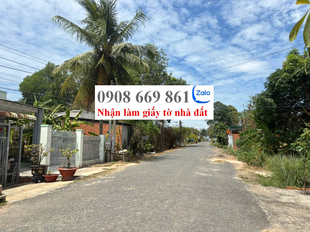 bán đất . DT 140 m2 . đường nhựa . xã trường tây . hòa thành