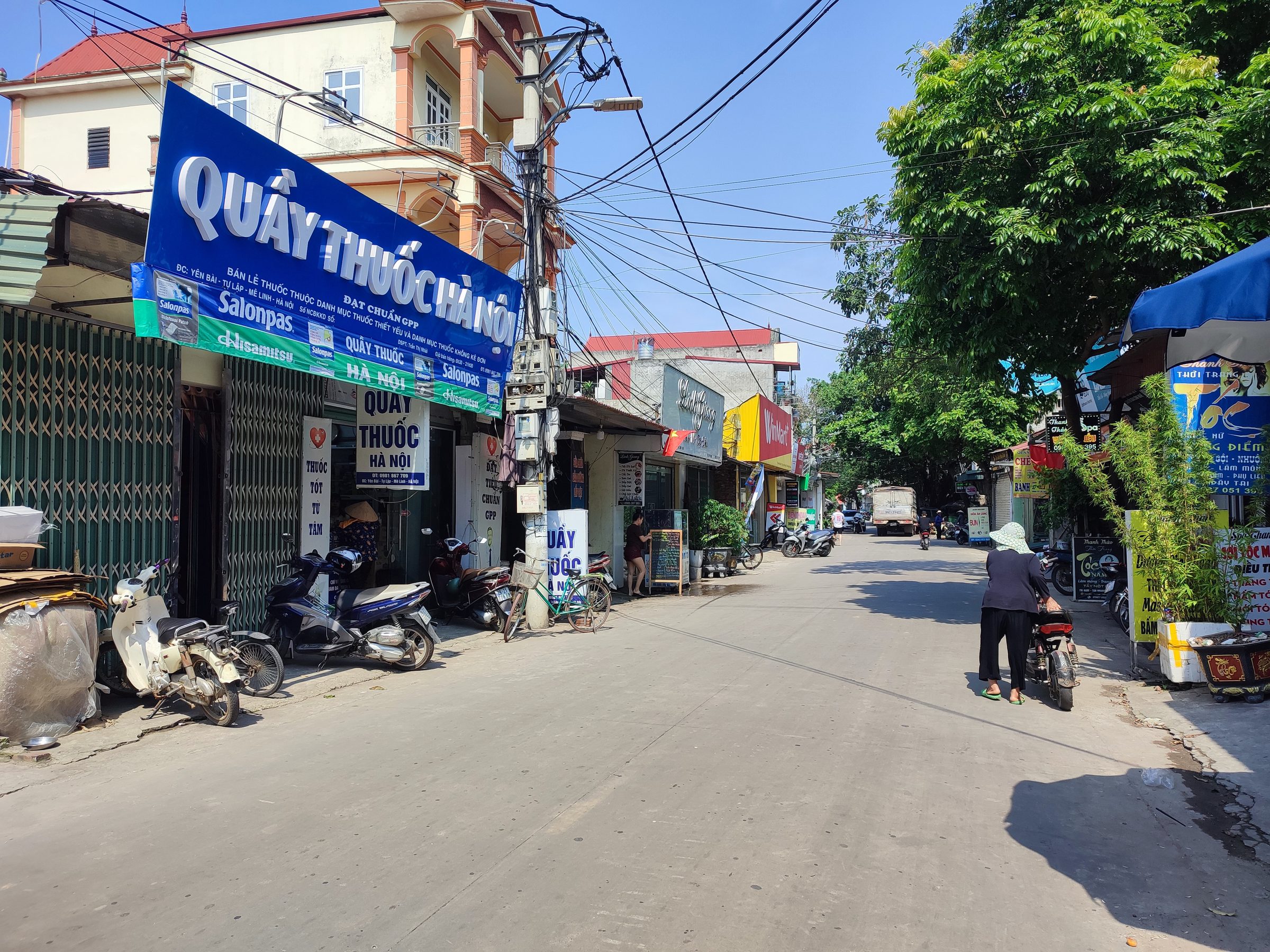 Bán đất tặng nhà mặt chợ xã Tiến Thắng Mê Linh Hà Nội