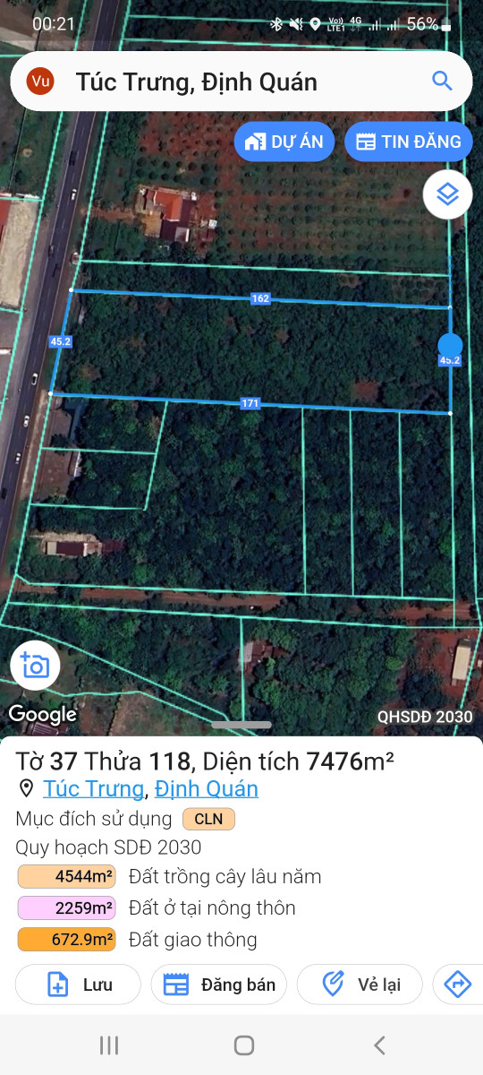 Nhà Đất Túc Trưng Định Quán Đồng Nai