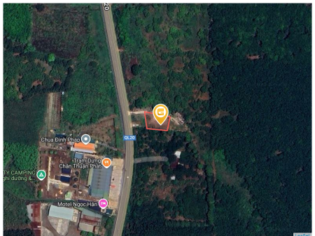 Bán đất 1100m² - 791m² thổ cư trên sổ, tại Xã Túc Trưng Huyện Định Quán