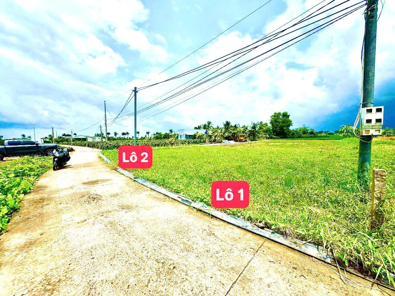 Đất full thổ cư đường Bê Tông 125m² ngang 5m giá 419 tr tại Long An