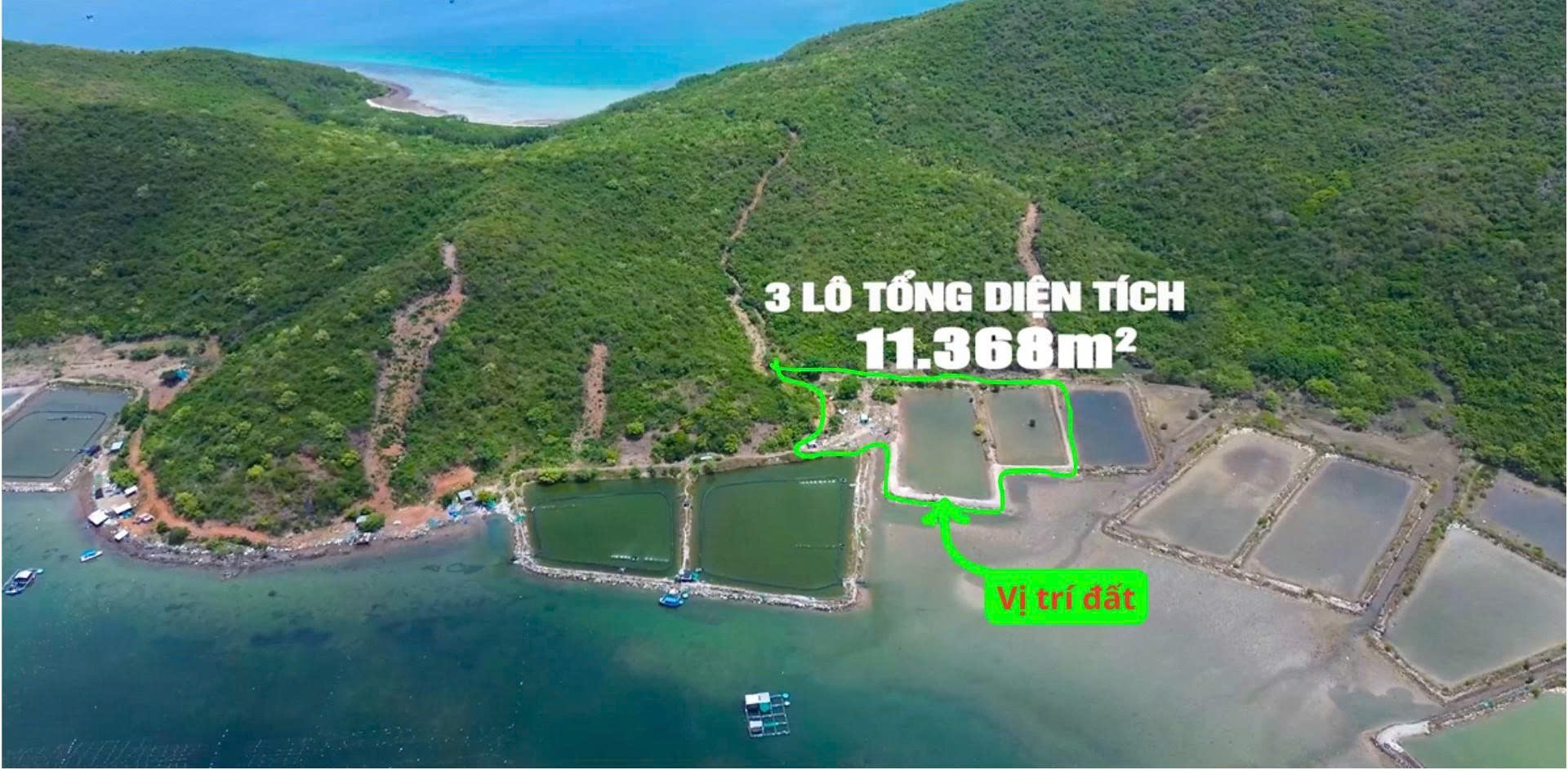 Giảm mạnh cho nhà đầu tư đất mặt biển Bắc Vân Phong chỉ 599 ngàn/m2