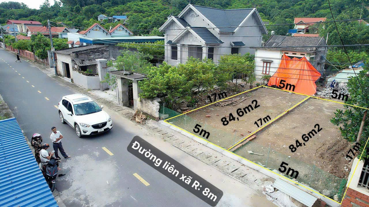 Bán đất 85.1m² ngang 5m đường nhựa 9m. giá 1.28 tỷ Xã Việt Khê( Kỳ Sơn). liên hệ 0362558882