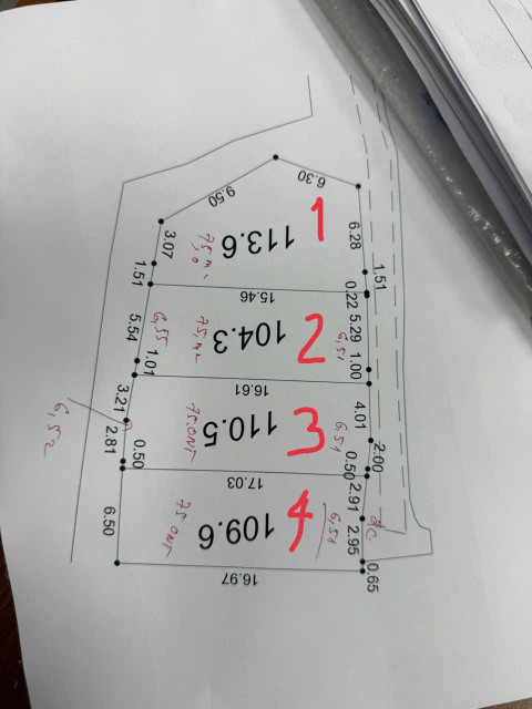Bán đất 110m² ngang 7m giá 500 triệu tại Xã Việt Tiến Huyện Việt Yên